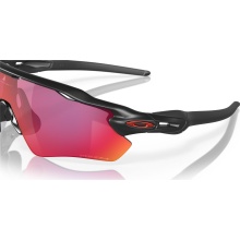 Oakley Sonnenbrille Radar EV Path (Glasfarbe: Prizm road) schwarz matt - 1 Brille mit Hartschalenetui